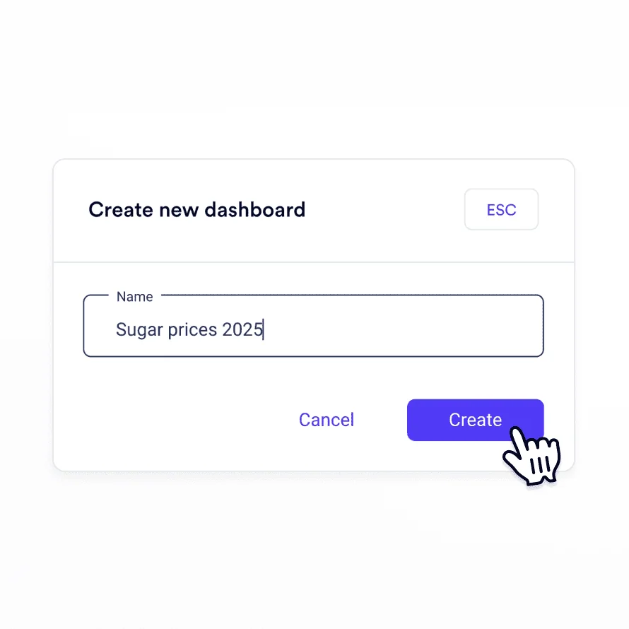 Justify Decisions Custom dashboards