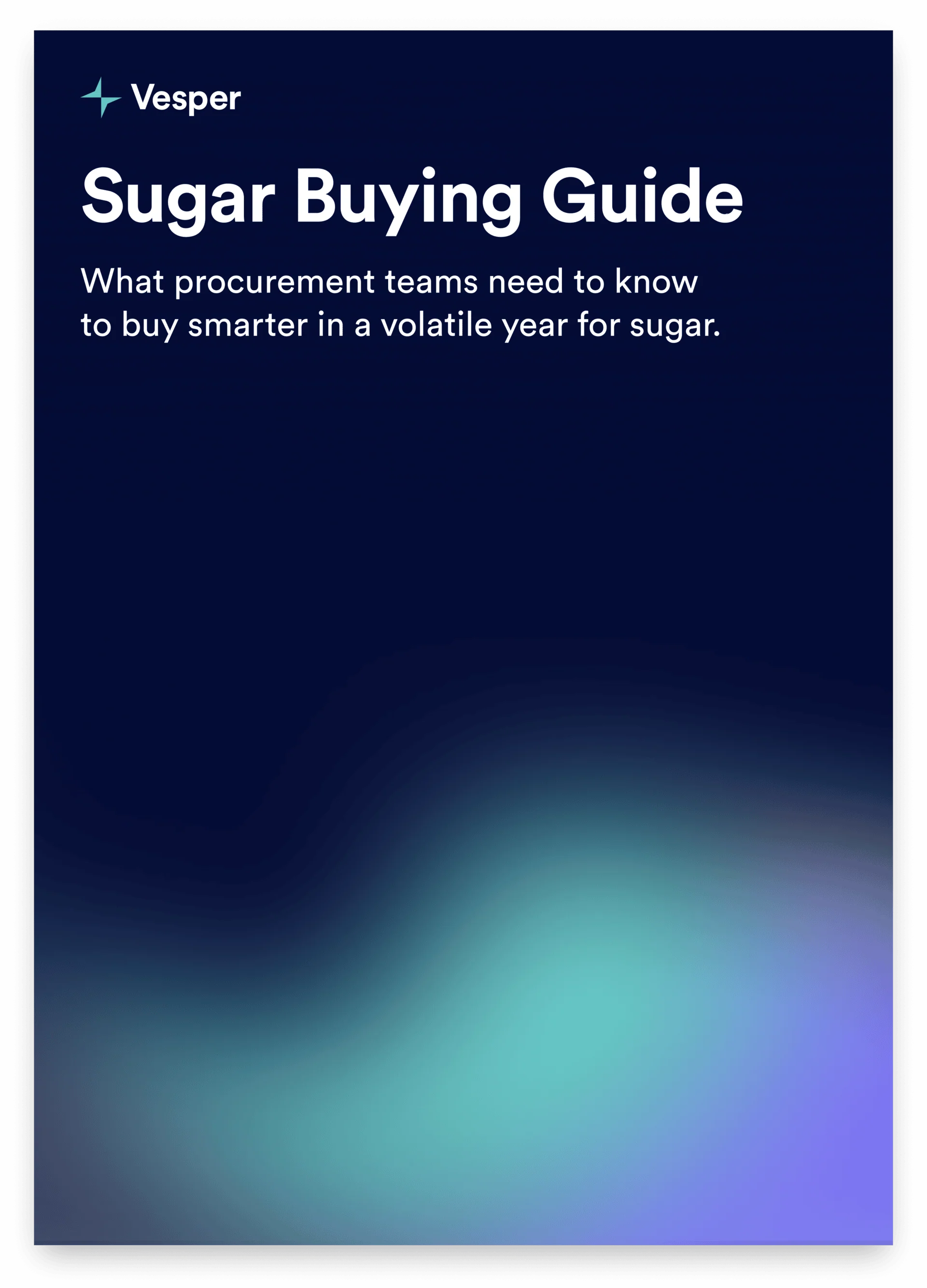 Sugar buying guide cover