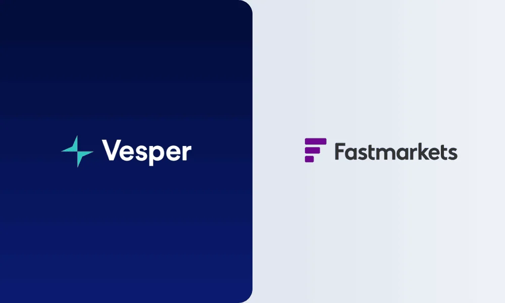 fastmarkets and vesper partner